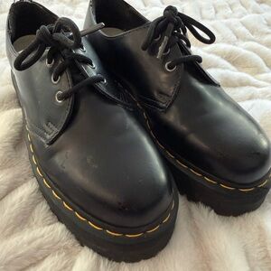 Dr. Martens 1461 Quad Platform Shoes – Black Leather
Women’s Size 9 (US) | EU 41